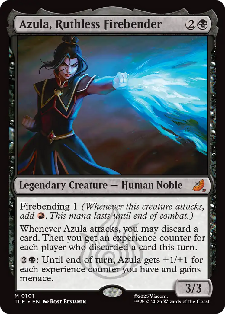 Azula, Ruthless Firebender [Avatar: The Last Airbender: Eternal-Legal] | Card Merchant Takapuna