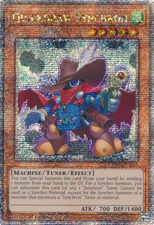 Quickdraw Synchron (Quarter Century Secret Rare) [RA03-EN228] Quarter Century Secret Rare | Card Merchant Takapuna