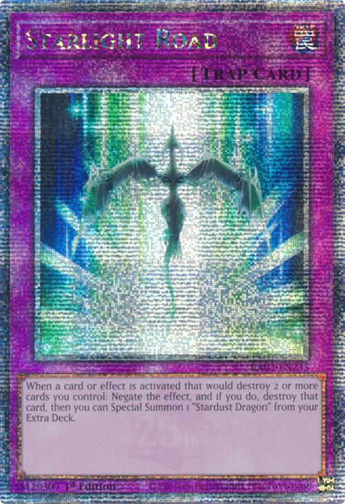 Starlight Road (Quarter Century Secret Rare) [RA03-EN235] Quarter Century Secret Rare | Card Merchant Takapuna