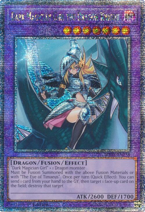 Dark Magician Girl the Dragon Knight (Quarter Century Secret Rare) [RA03-EN258] Quarter Century Secret Rare | Card Merchant Takapuna