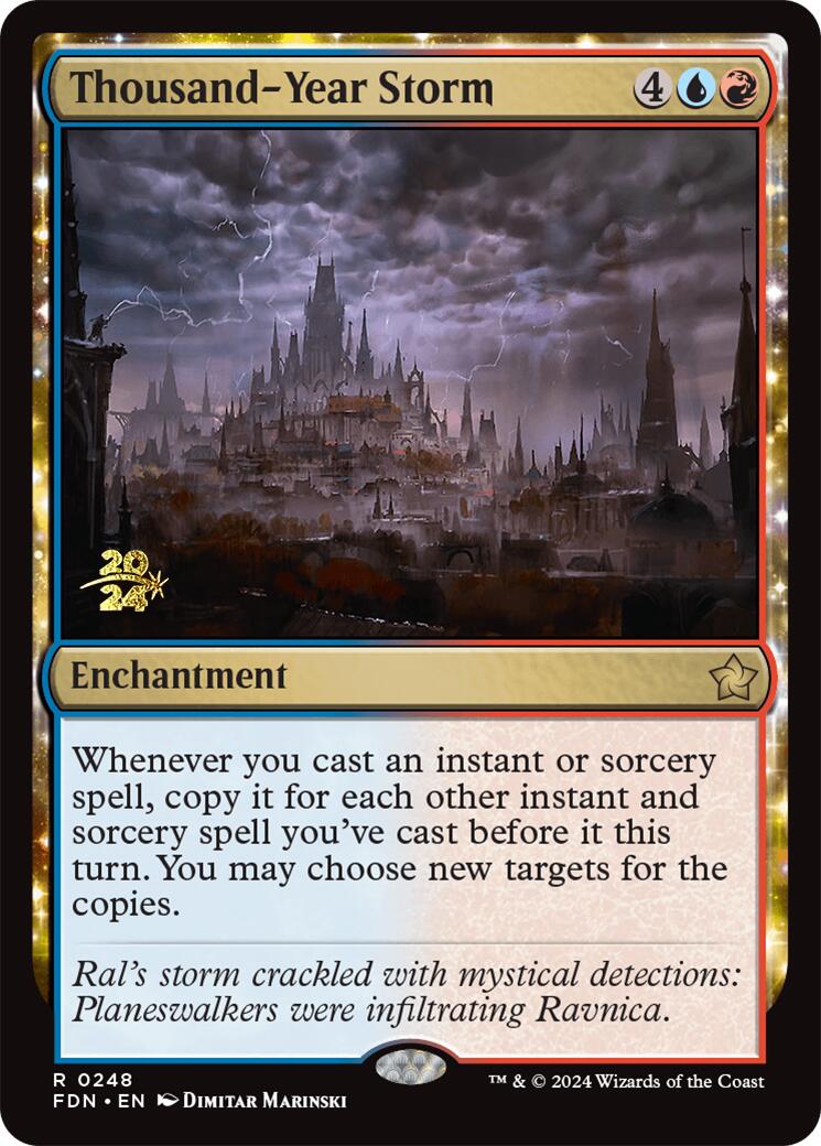 Thousand-Year Storm [Foundations Prerelease Promos] | Card Merchant Takapuna
