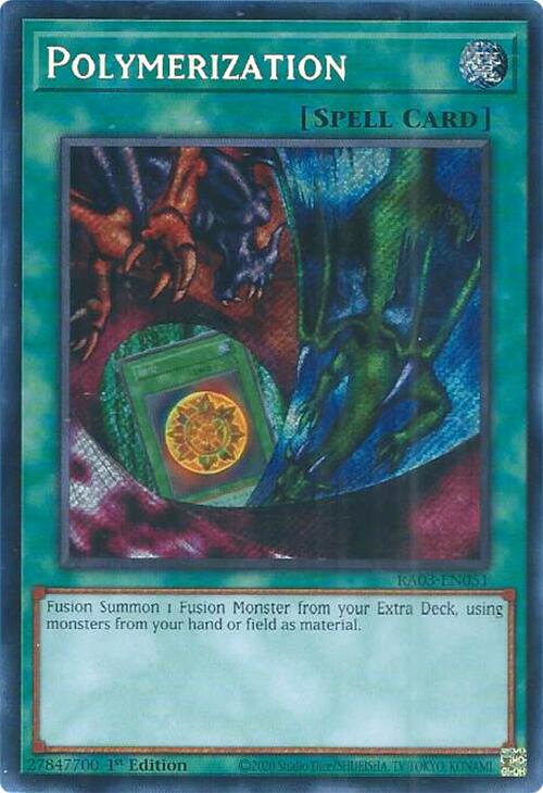 Polymerization (Alternate Art) (Secret Rare) [RA03-EN051] Secret Rare | Card Merchant Takapuna
