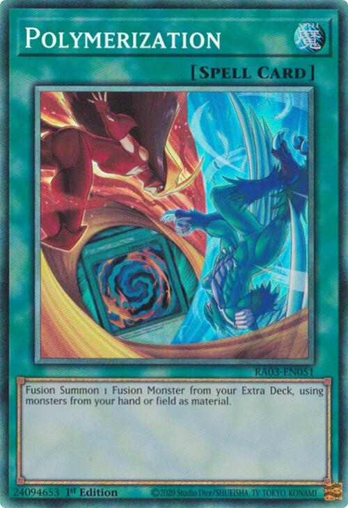 Polymerization (B) (HERO Art) (PCR) [RA03-EN051] Prismatic Collector's Rare | Card Merchant Takapuna