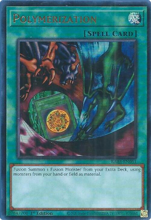 Polymerization (Alternate Art) (UR) [RA03-EN051] Ultra Rare | Card Merchant Takapuna
