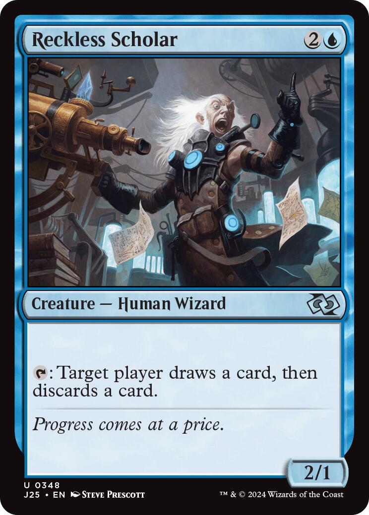 Reckless Scholar [Foundations Jumpstart] | Card Merchant Takapuna