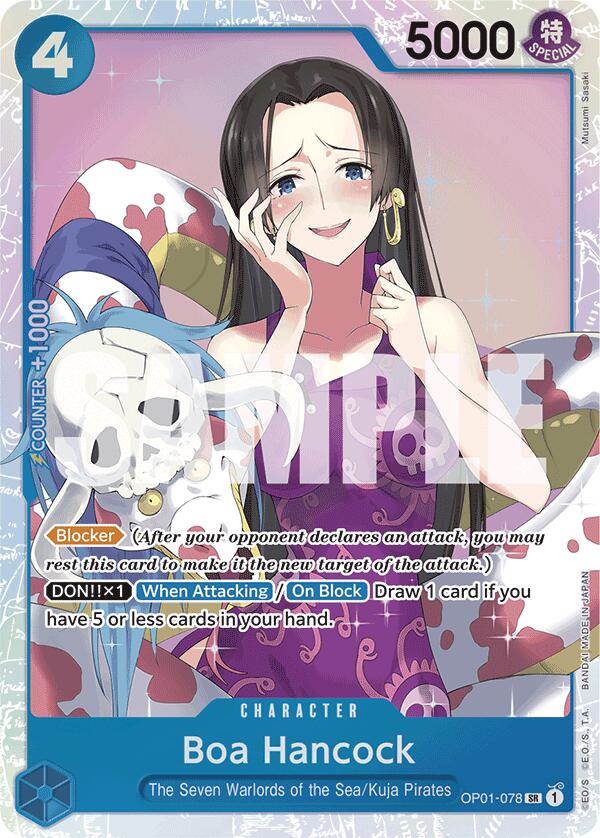 Boa Hancock (OP01-078) (Reprint) [Premium Booster -The Best-] | Card Merchant Takapuna