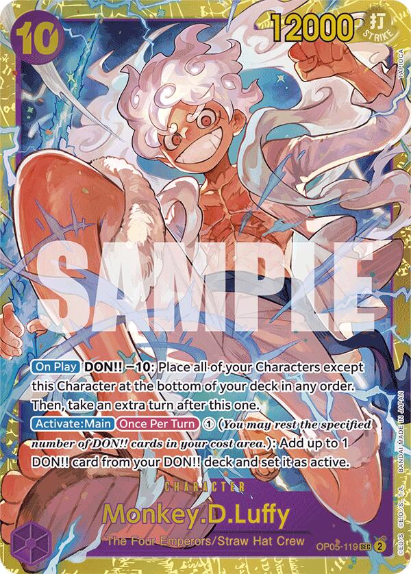 Monkey.D.Luffy (OP05-119) (Reprint) [Premium Booster -The Best-] | Card Merchant Takapuna