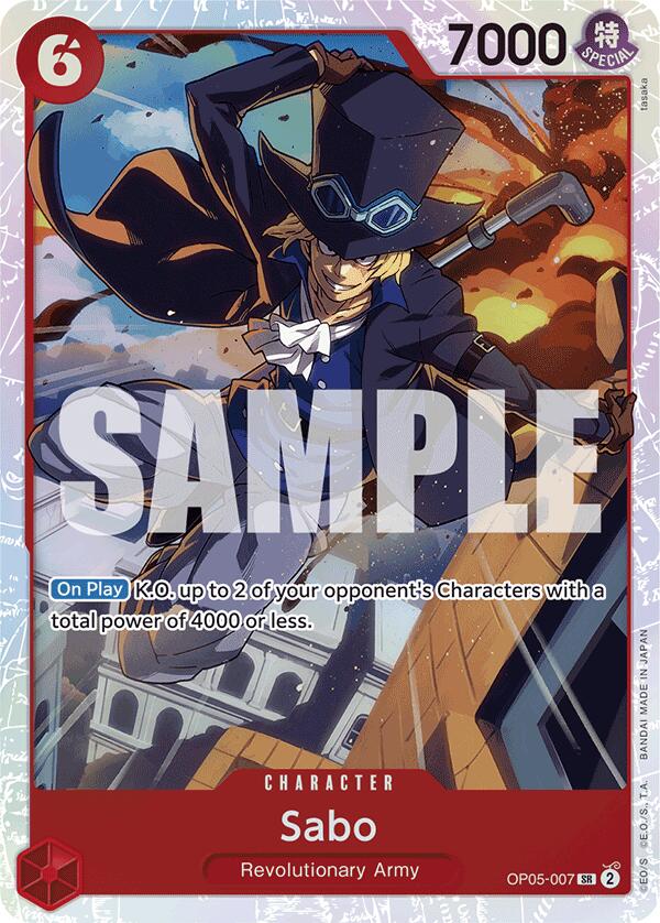 Sabo (OP05-007) (Reprint) [Premium Booster -The Best-] | Card Merchant Takapuna