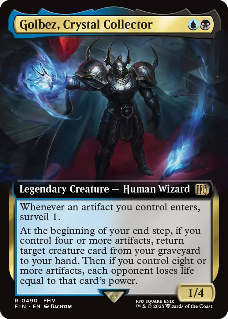 Golbez, Crystal Collector (Extended Art) [FINAL FANTASY] | Card Merchant Takapuna