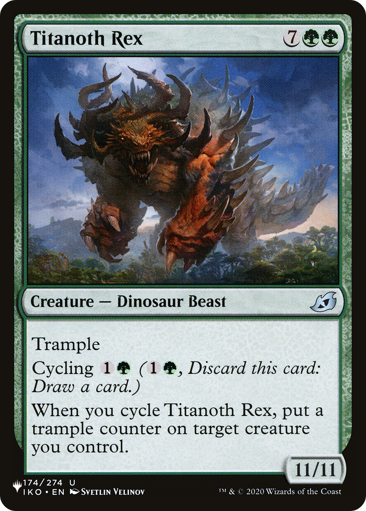 Titanoth Rex [The List] | Card Merchant Takapuna