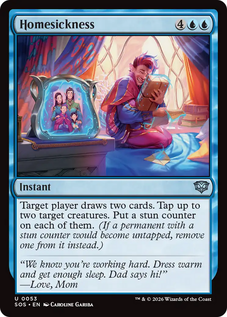 Homesickness [Secrets of Strixhaven] | Card Merchant Takapuna