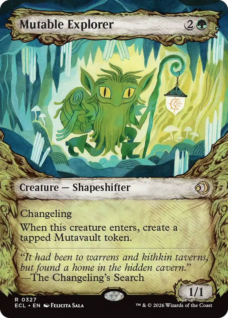 Mutable Explorer (Showcase) [Lorwyn Eclipsed] | Card Merchant Takapuna