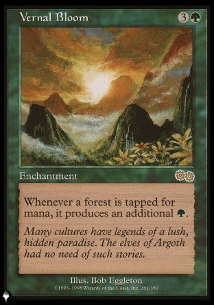 Vernal Bloom [The List] | Card Merchant Takapuna