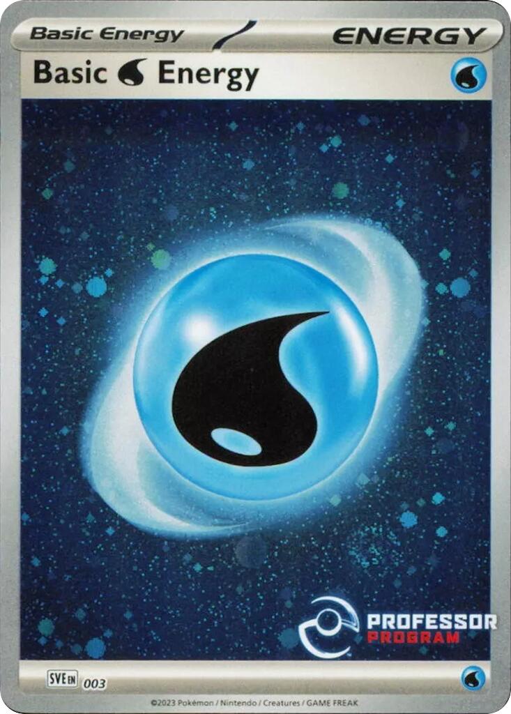 Water Energy (003) (2023) [Professor Program Promos] | Card Merchant Takapuna