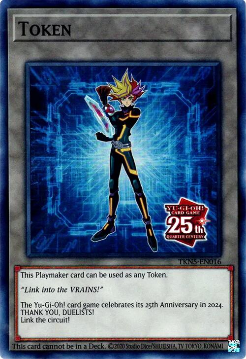 Token: Playmaker [TKN5-EN016] Super Rare | Card Merchant Takapuna