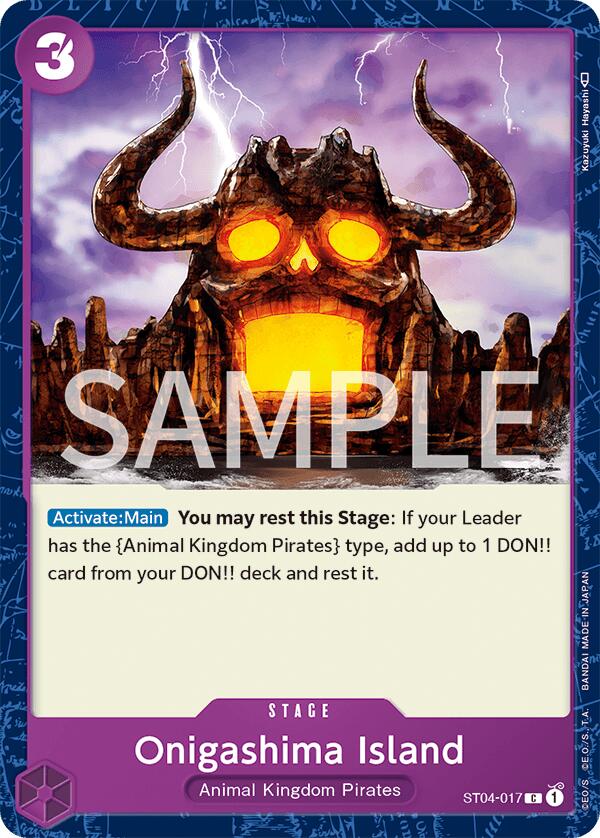 Onigashima Island [Revision Pack Cards] | Card Merchant Takapuna
