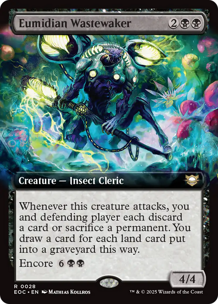 Eumidian Wastewaker (Extended Art) [Edge of Eternities Commander] | Card Merchant Takapuna