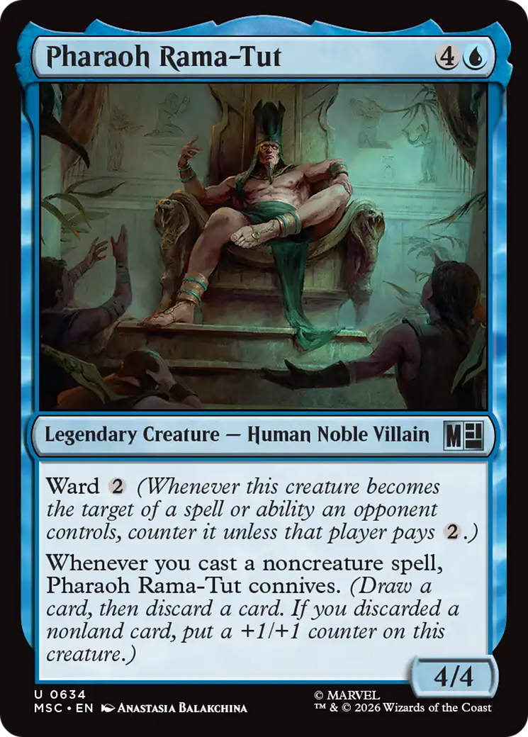 Pharaoh Rama-Tut [Marvel Super Heroes Commander] | Card Merchant Takapuna
