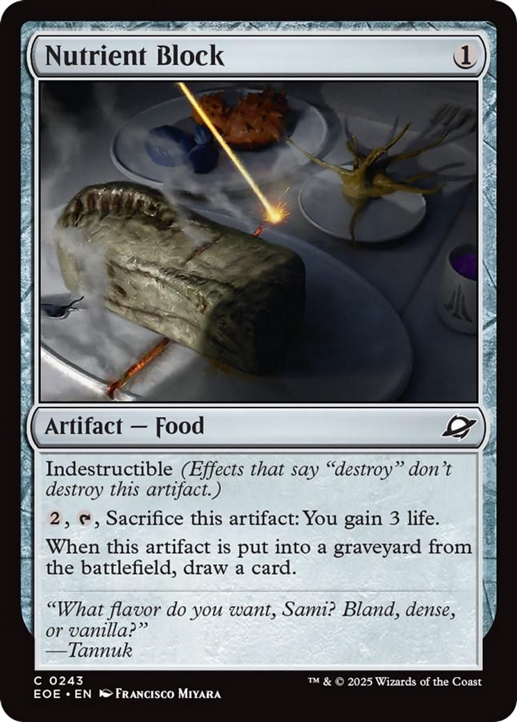 Nutrient Block [Edge of Eternities] | Card Merchant Takapuna