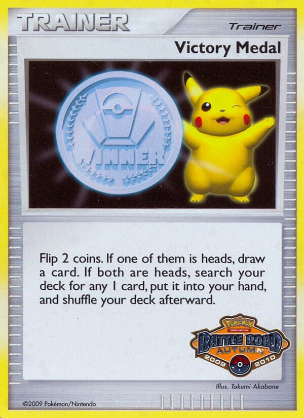 Victory Medal (2009-2010) (Battle Road Autumn) [League & Championship Cards] | Card Merchant Takapuna