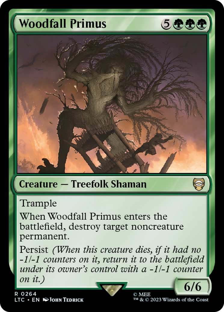 Woodfall Primus [The Lord of the Rings: Tales of Middle-Earth Commander] | Card Merchant Takapuna