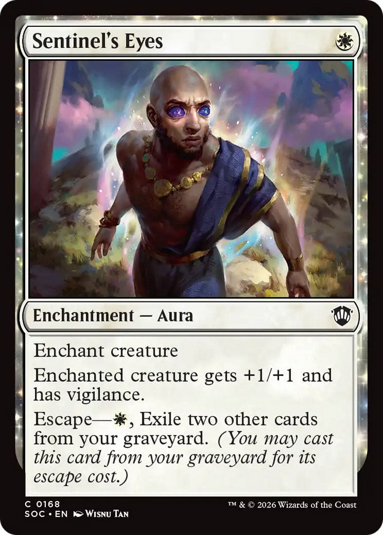 Sentinel's Eyes [Secrets of Strixhaven Commander] | Card Merchant Takapuna