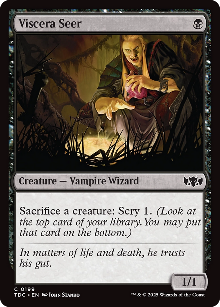 Viscera Seer [Tarkir: Dragonstorm Commander] | Card Merchant Takapuna