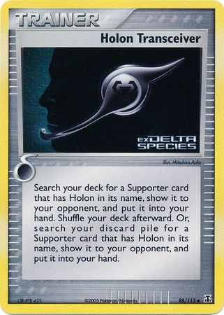 Holon Transceiver (98/113) (Stamped) [EX: Delta Species] | Card Merchant Takapuna