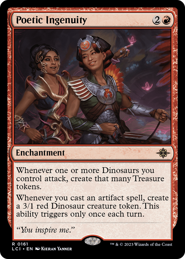 Poetic Ingenuity [The Lost Caverns of Ixalan] | Card Merchant Takapuna