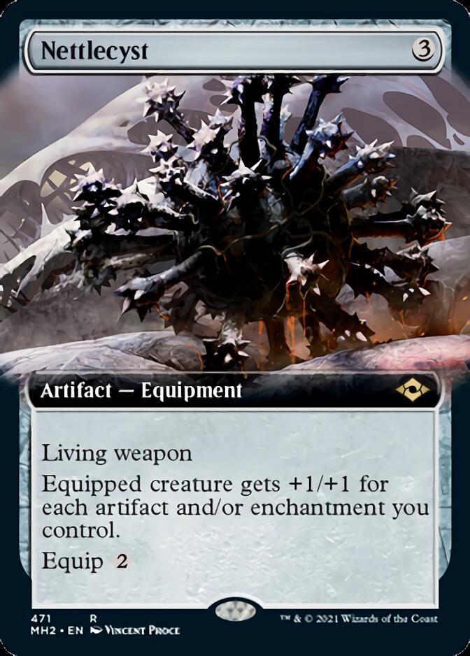 Nettlecyst (Extended Art) [Modern Horizons 2] | Card Merchant Takapuna