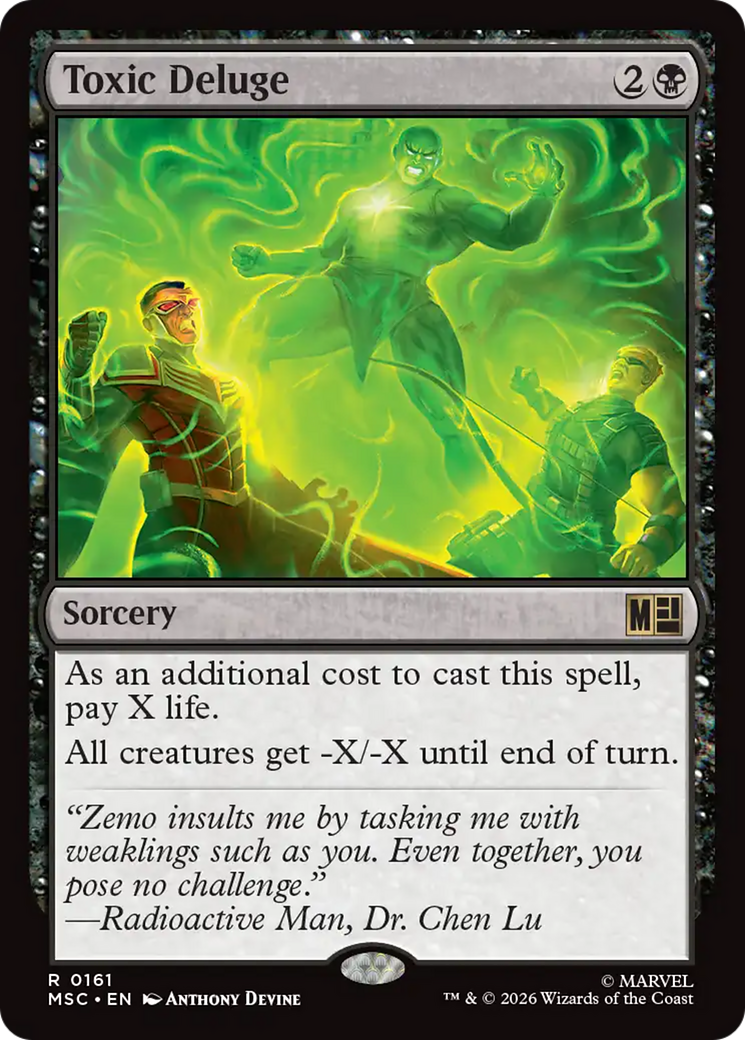 Toxic Deluge [Marvel Super Heroes Commander] | Card Merchant Takapuna