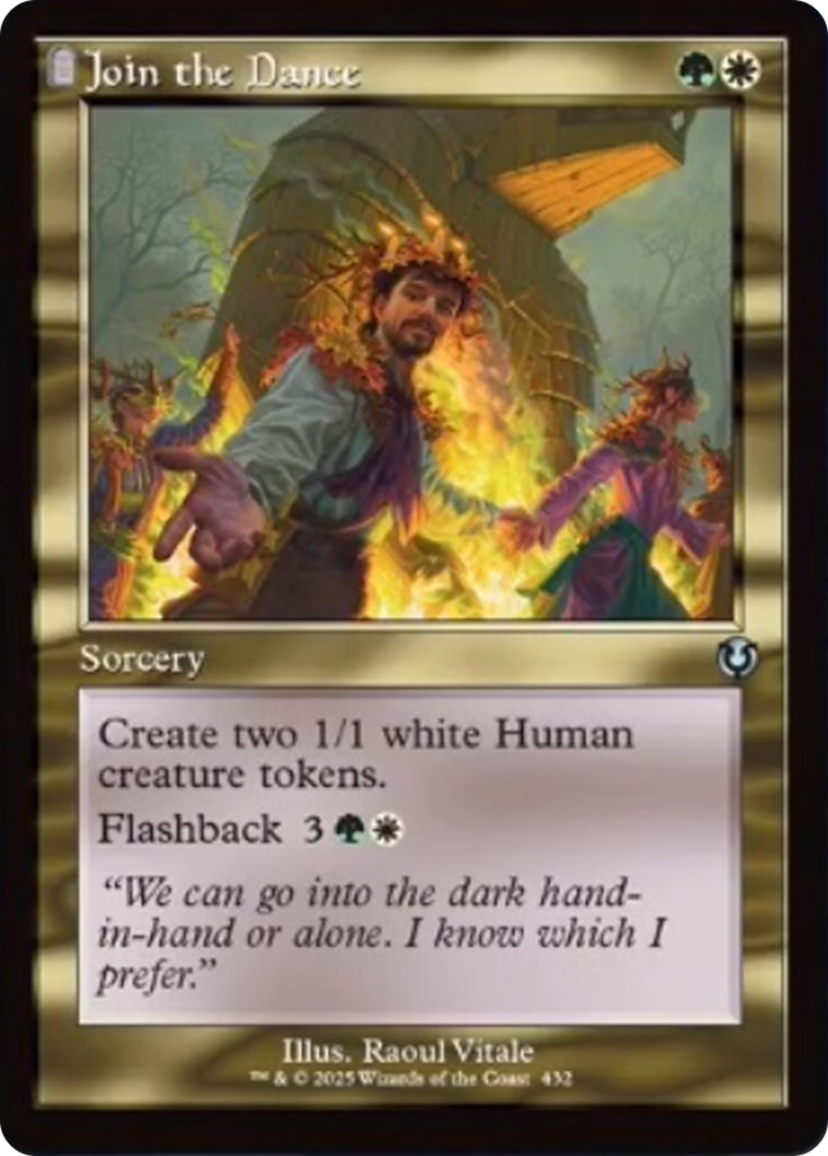 Join the Dance (Retro Frame) [Innistrad Remastered] | Card Merchant Takapuna
