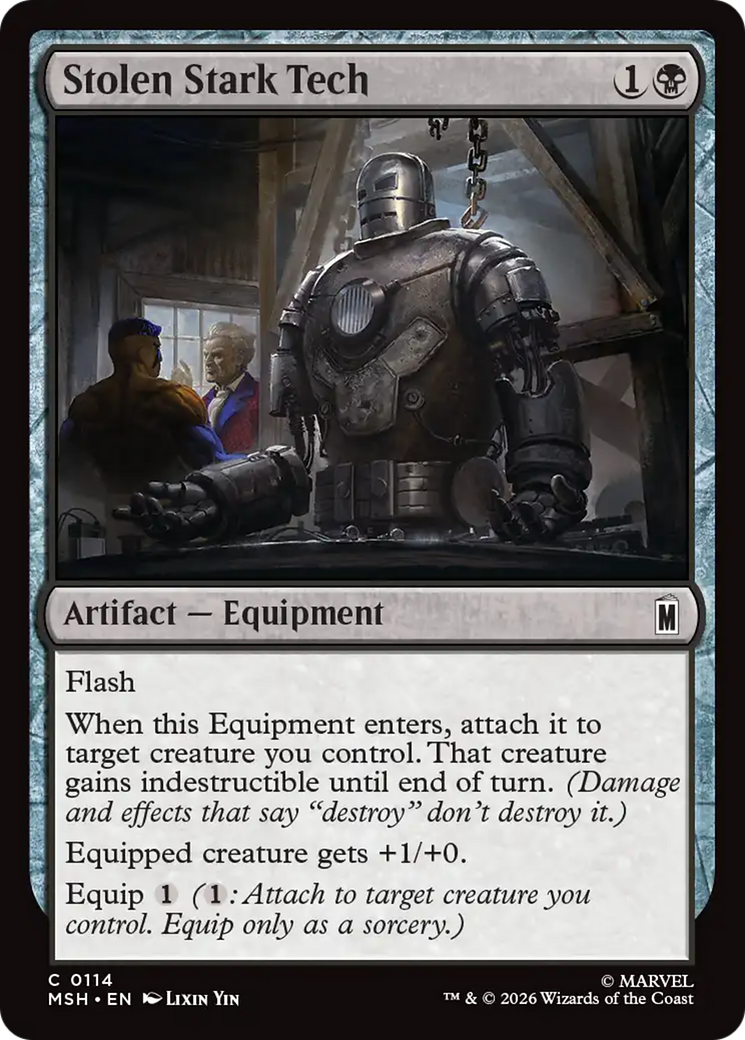Stolen Stark Tech [Marvel Super Heroes] | Card Merchant Takapuna