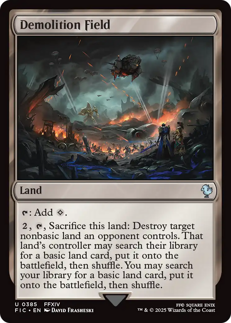 Demolition Field [FINAL FANTASY Commander] | Card Merchant Takapuna
