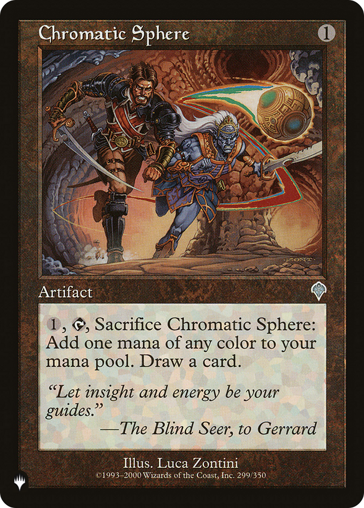 Chromatic Sphere [The List] | Card Merchant Takapuna
