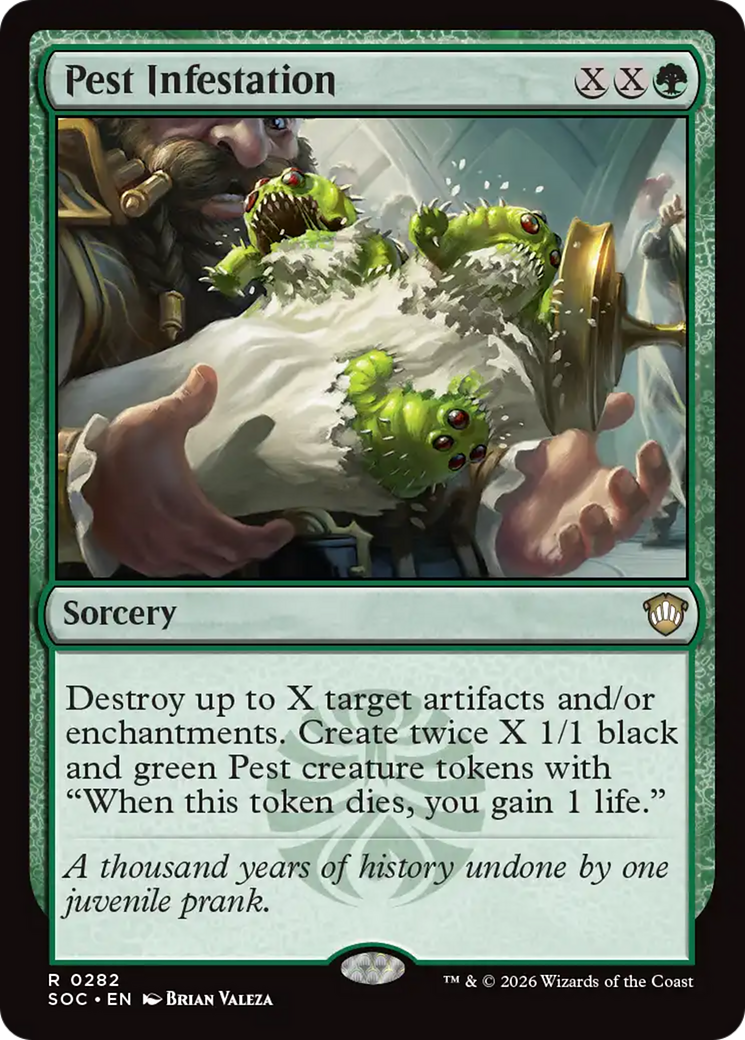 Pest Infestation [Secrets of Strixhaven Commander] | Card Merchant Takapuna