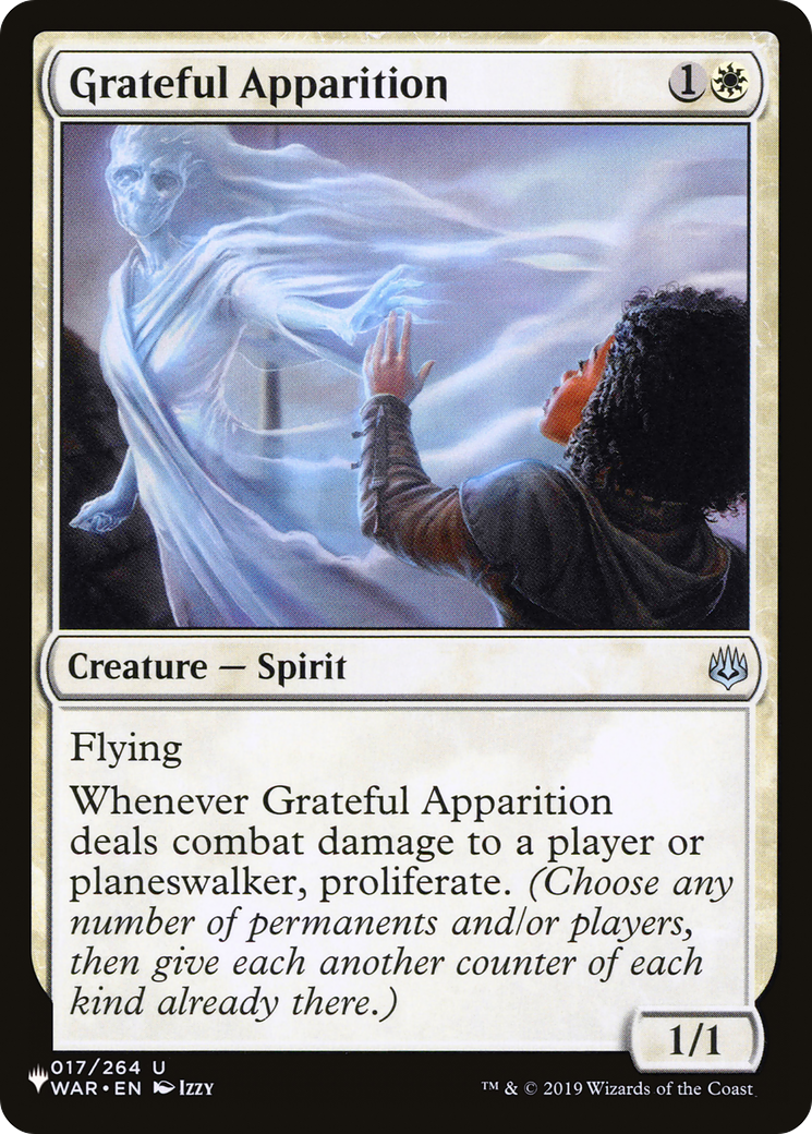 Grateful Apparition [The List] | Card Merchant Takapuna