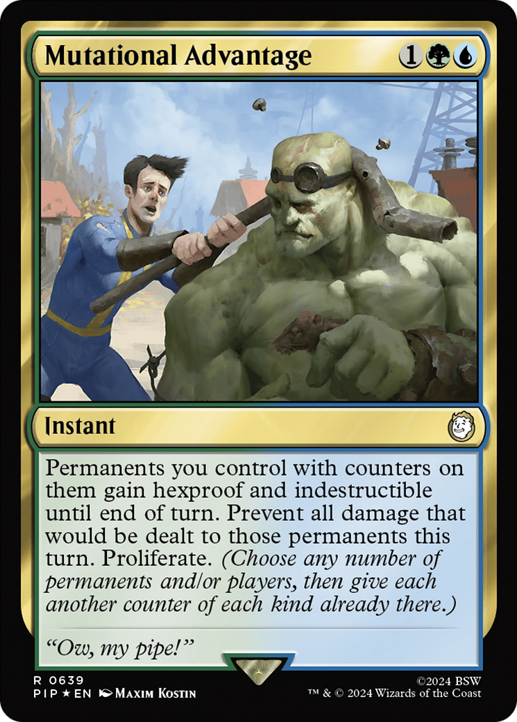 Mutational Advantage (Surge Foil) [Fallout] | Card Merchant Takapuna