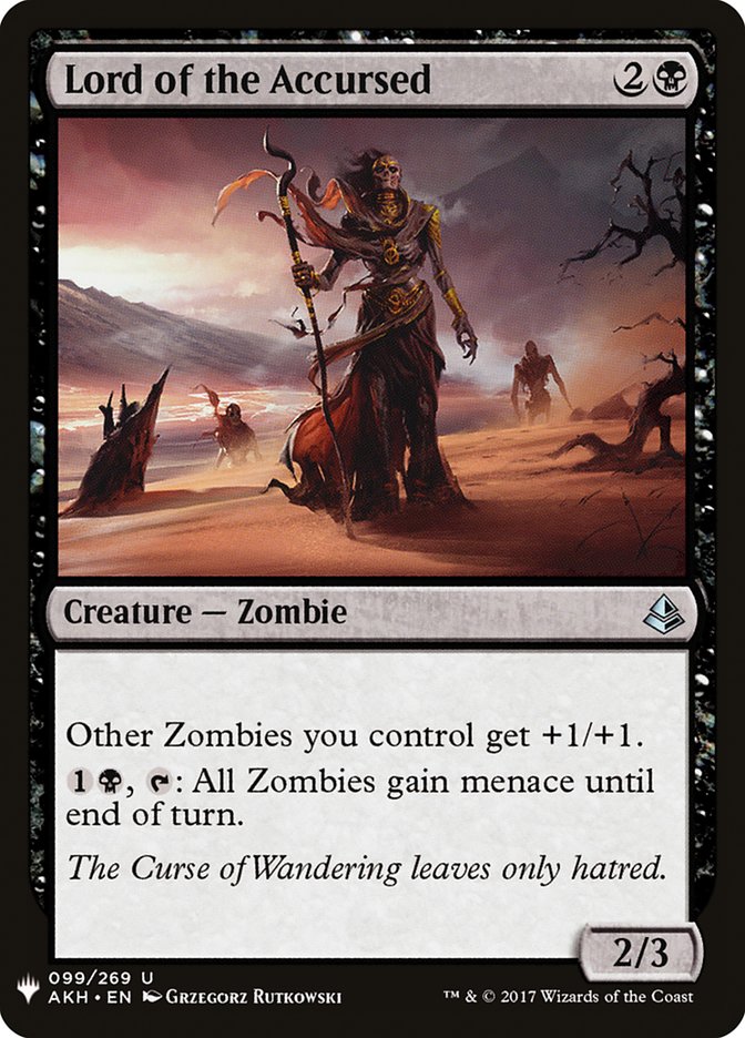 Lord of the Accursed [Mystery Booster] | Card Merchant Takapuna