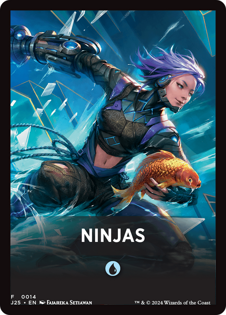Ninjas Theme Card [Foundations Jumpstart Front Cards] | Card Merchant Takapuna