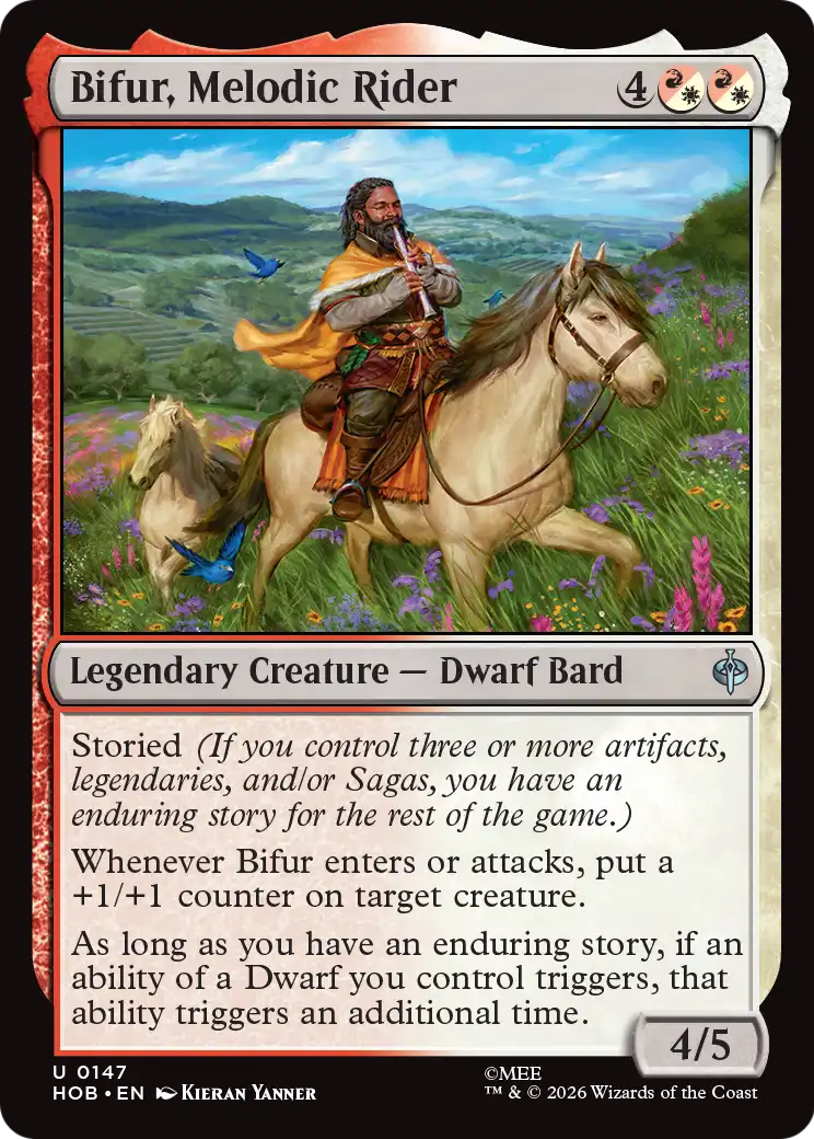 Bifur, Melodic Rider [The Hobbit] | Card Merchant Takapuna