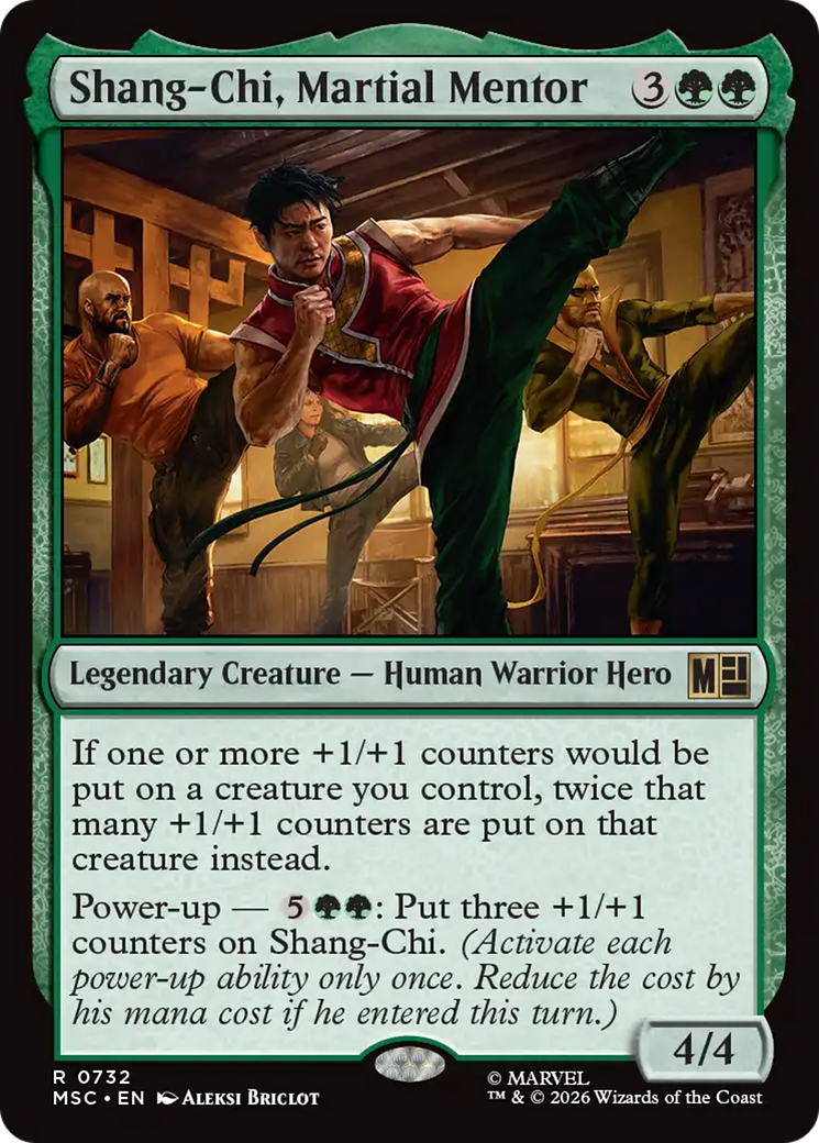 Shang-Chi, Martial Mentor [Marvel Super Heroes Commander] | Card Merchant Takapuna