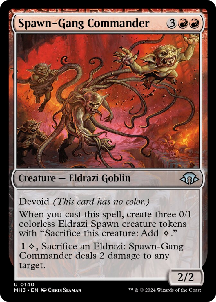 Spawn-Gang Commander [Modern Horizons 3] | Card Merchant Takapuna