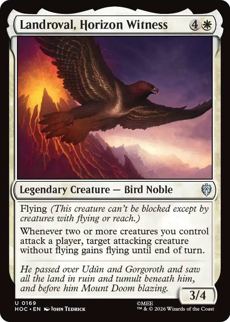 Landroval, Horizon Witness [The Hobbit: Eternal-Legal] | Card Merchant Takapuna