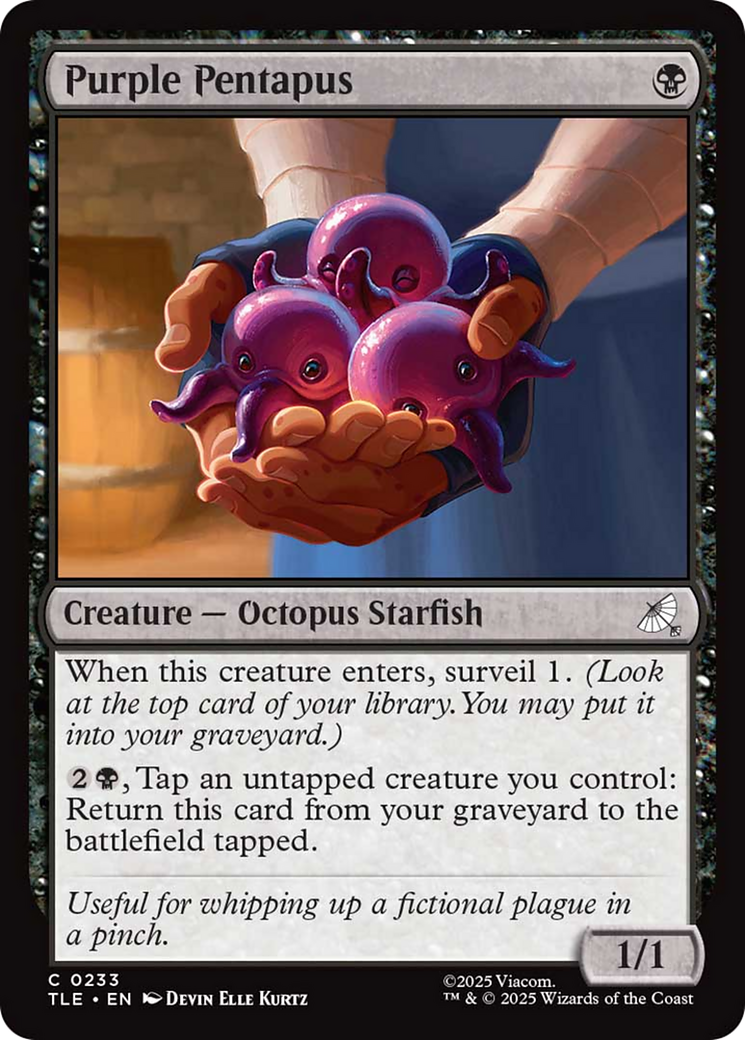 Purple Pentapus [Avatar: The Last Airbender: Eternal-Legal] | Card Merchant Takapuna