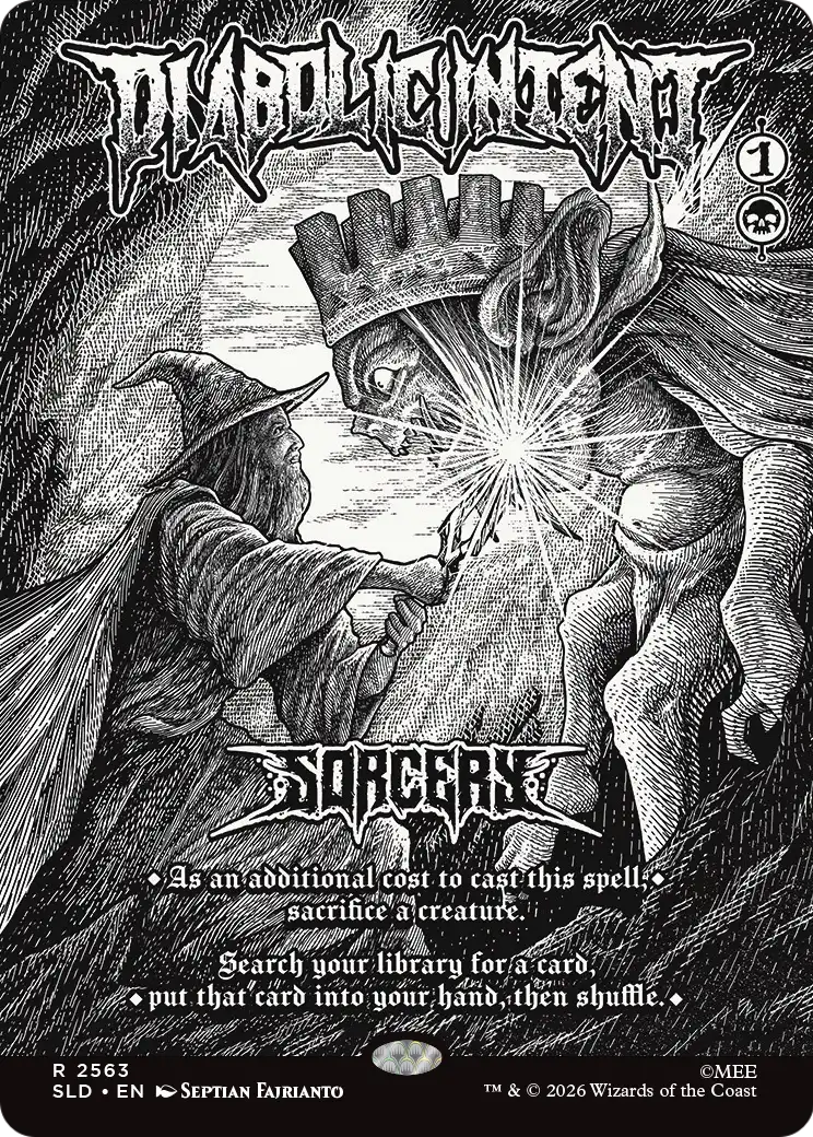 Diabolic Intent [Secret Lair Drop Series] | Card Merchant Takapuna
