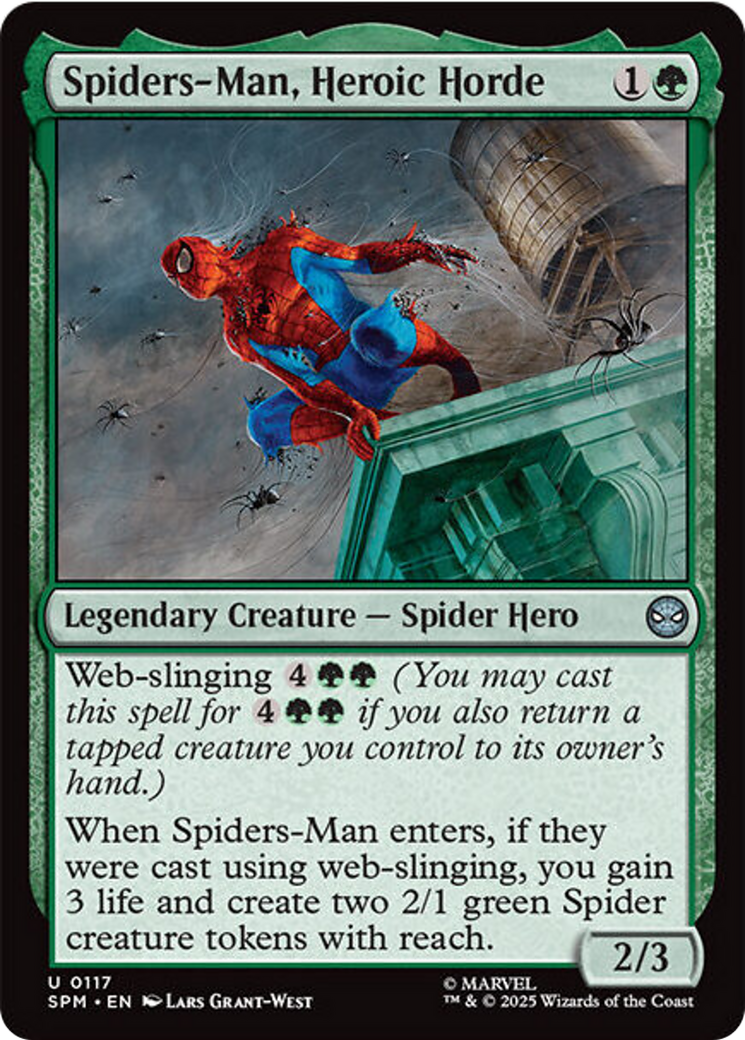 Spiders-Man, Heroic Horde [Marvel's Spider-Man] | Card Merchant Takapuna