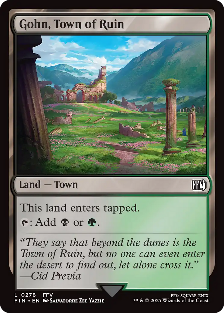 Gohn, Town of Ruin [FINAL FANTASY] | Card Merchant Takapuna