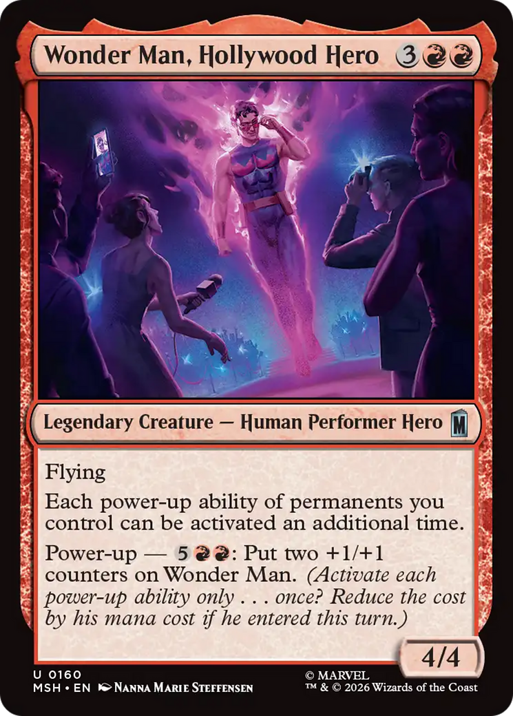 Wonder Man, Hollywood Hero [Marvel Super Heroes] | Card Merchant Takapuna