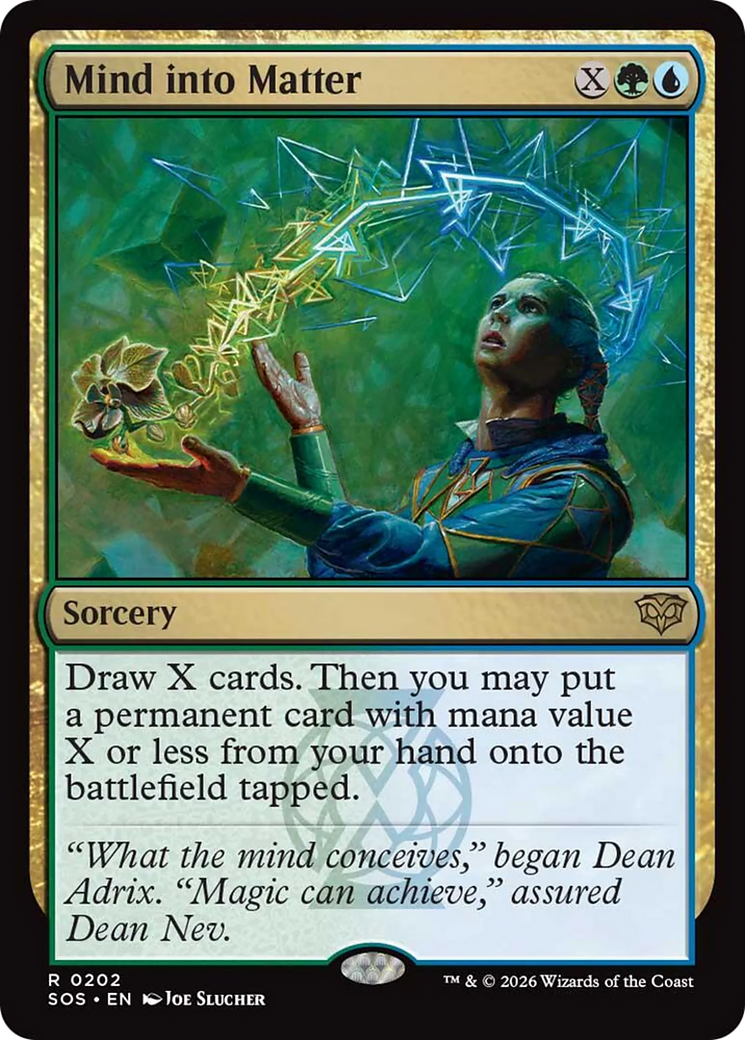 Mind into Matter [Secrets of Strixhaven] | Card Merchant Takapuna